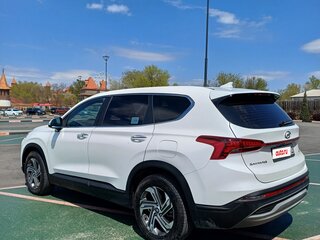 2021 Hyundai Santa Fe IV Рестайлинг, белый, 3200000 рублей, вид 4