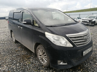 2012 Toyota Alphard II, чёрный, 1890000 рублей, вид 3
