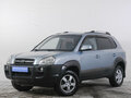 2007 Hyundai Tucson I, голубой - вид 2