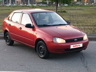 2006 Lada (ВАЗ) Kalina I, красный, 175000 рублей, вид 1