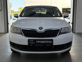 2018 Skoda Rapid I Рестайлинг, белый, 840000 рублей, вид 2