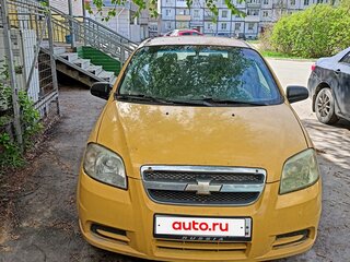 2009 Chevrolet Aveo I Рестайлинг, жёлтый, 350000 рублей, вид 1