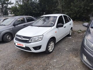 2014 Lada (ВАЗ) Granta I, белый, 340000 рублей, вид 1