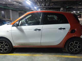 2015 Smart Forfour II, белый, 995000 рублей, вид 3