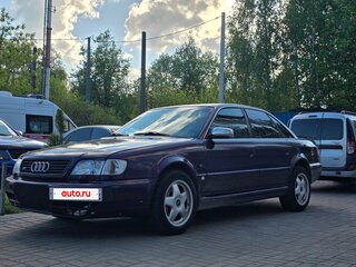 1996 Audi S6 I (C4), фиолетовый, 650000 рублей, вид 1