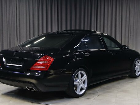 2011 Mercedes-Benz S-Класс 500 V (W221) Рестайлинг, чёрный, 1449000 рублей, вид 2