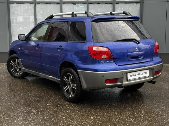 2005 Mitsubishi Outlander I, синий - вид 2