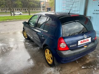 2003 Renault Clio II Рестайлинг 2, синий, 280000 рублей, вид 5