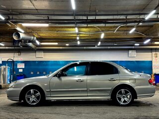 2008 Hyundai Sonata ТагАЗ IV (EF) Рестайлинг, серебристый, 380000 рублей, вид 2