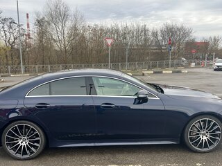 2020 Mercedes-Benz CLS 300 d III (C257), синий, 5000000 рублей, вид 3