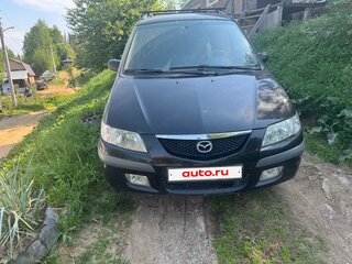 1999 Mazda Premacy I (CP), чёрный, 310000 рублей, вид 1