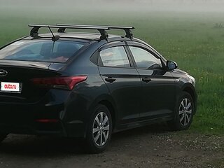 2017 Hyundai Solaris II, чёрный, 1149000 рублей, вид 2
