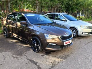 2022 Skoda Rapid II, коричневый, 1750000 рублей, вид 2