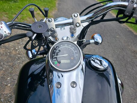 2012 Honda Shadow 750, чёрный, 650000 рублей, вид 5