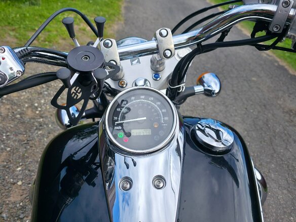2012 Honda Shadow 750, чёрный, 650000 рублей - вид 4