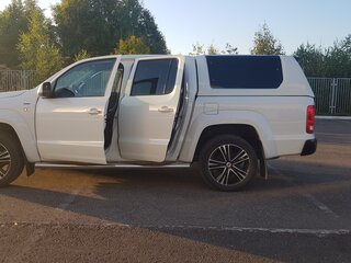 2013 Volkswagen Amarok Double Cab full-time I, белый, 2600000 рублей, вид 4