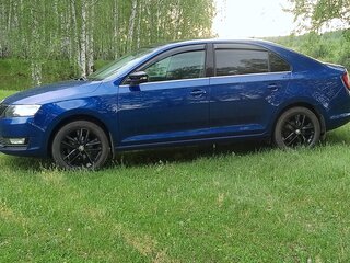 2018 Skoda Rapid I Рестайлинг, синий, 1250000 рублей, вид 1
