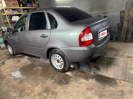 2010 Lada (ВАЗ) Kalina I, серый, 190000 рублей, вид 3