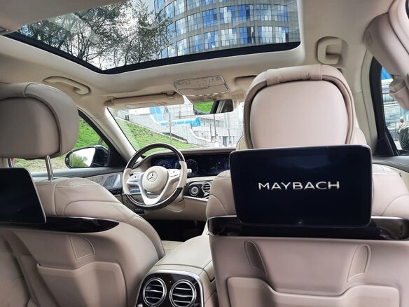 2019 Mercedes-Benz Maybach S-Класс 450 I (X222) Рестайлинг, чёрный, 4444444 рублей - вид 1