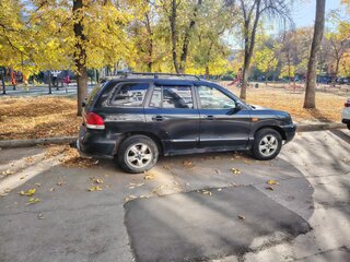 2008 Hyundai Santa Fe Classic Classic, чёрный, 370000 рублей, вид 2