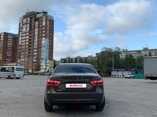 2016 Lada (ВАЗ) Vesta I, коричневый, 890000 рублей, вид 5