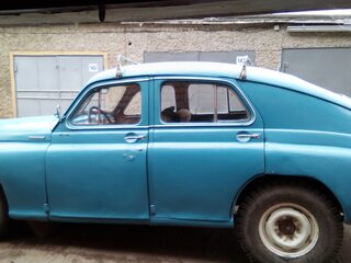 1956 ГАЗ М-20 «Победа», чёрный, 500000 рублей, вид 5