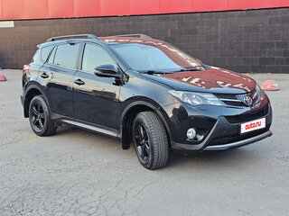 2013 Toyota RAV4 IV (XA40), чёрный, 1525000 рублей, вид 2