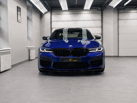 2021 BMW M5 VI (F90) Рестайлинг, синий, 11000000 рублей, вид 2