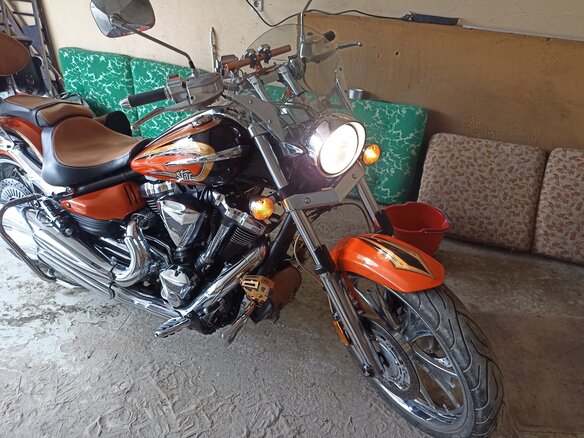 2012 Yamaha XV 1900, оранжевый, 1140000 рублей - вид 18