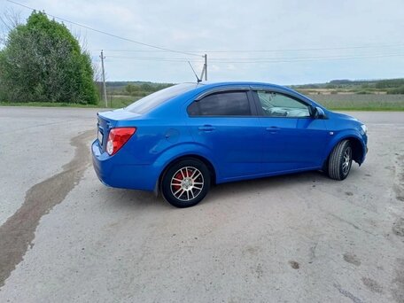 2012 Chevrolet Aveo II, синий, 725000 рублей, вид 3