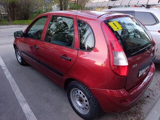 2009 Lada (ВАЗ) Kalina I, красный, 275000 рублей, вид 4