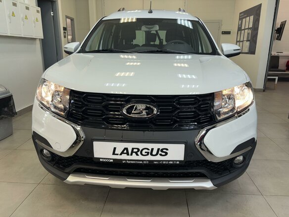 2026 Lada (ВАЗ) Largus Cross I Рестайлинг, белый, 2022000 рублей - вид 2