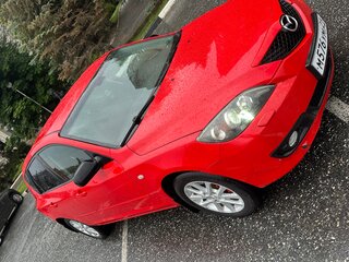 2008 Mazda 3 I (BK) Рестайлинг, красный, 410000 рублей, вид 5