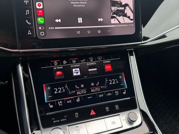 2018 Audi Q8 55 TFSI I (4M), оранжевый, 5950000 рублей - вид 24