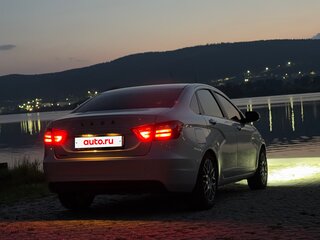 2018 Lada (ВАЗ) Vesta I, серебристый, 770000 рублей, вид 4