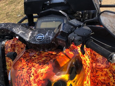 2011 CFMoto CF800-2 (X8), оранжевый, 1200000 рублей, вид 5