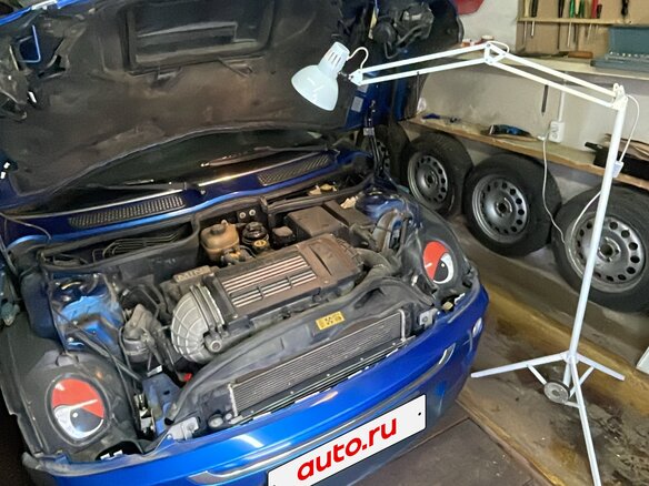 2006 Mini Hatch Cooper S I (R50), синий, 1200000 рублей - вид 14