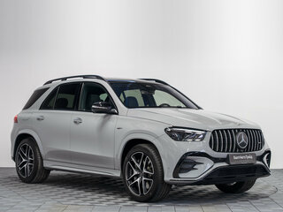 2024 Mercedes-Benz GLE AMG 53 AMG II (V167) Рестайлинг, серый, 15390000 рублей, вид 4