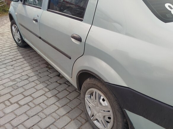 2007 Renault Logan I, зелёный, 320000 рублей - вид 6