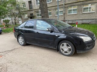 2007 Ford Focus II, чёрный, 380000 рублей, вид 4