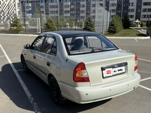 2008 Hyundai Accent ТагАЗ II, серый, 399000 рублей - вид 4
