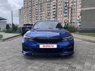 2019 BMW 3 серии 320d VII (G2x), синий, 3700000 рублей, вид 3