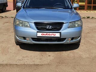 2007 Hyundai Sonata V (NF), серебристый, 414000 рублей, вид 2