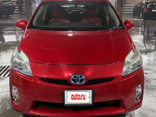 2009 Toyota Prius III (XW30), красный, 1400000 рублей, вид 3