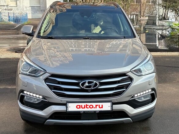 2015 Hyundai Santa Fe III Рестайлинг, бежевый, 2349000 рублей - вид 1