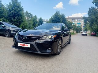 2018 Toyota Camry US Market VIII (XV70), чёрный, 2650000 рублей, вид 2