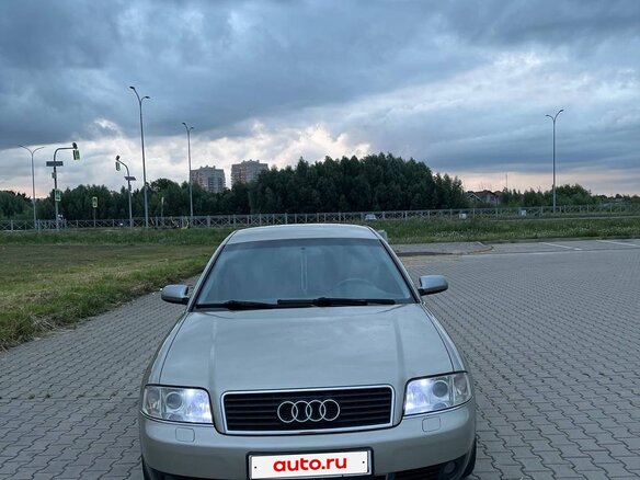 2002 Audi A6 II (C5) Рестайлинг, золотистый, 600000 рублей - вид 1