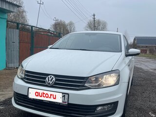 2020 Volkswagen Polo V Рестайлинг, белый, 1300000 рублей, вид 1