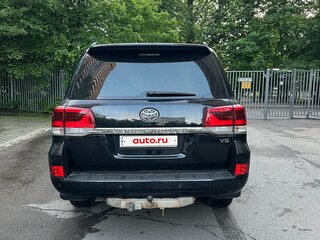 2018 Toyota Land Cruiser 200 Series Рестайлинг 2, чёрный, 5799990 рублей, вид 2
