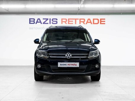 2012 Volkswagen Tiguan I Рестайлинг, синий, 999000 рублей, вид 2